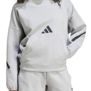 Adidas Z.N.E Short Set W/hoodie New With Tags Size Medium Super Cute